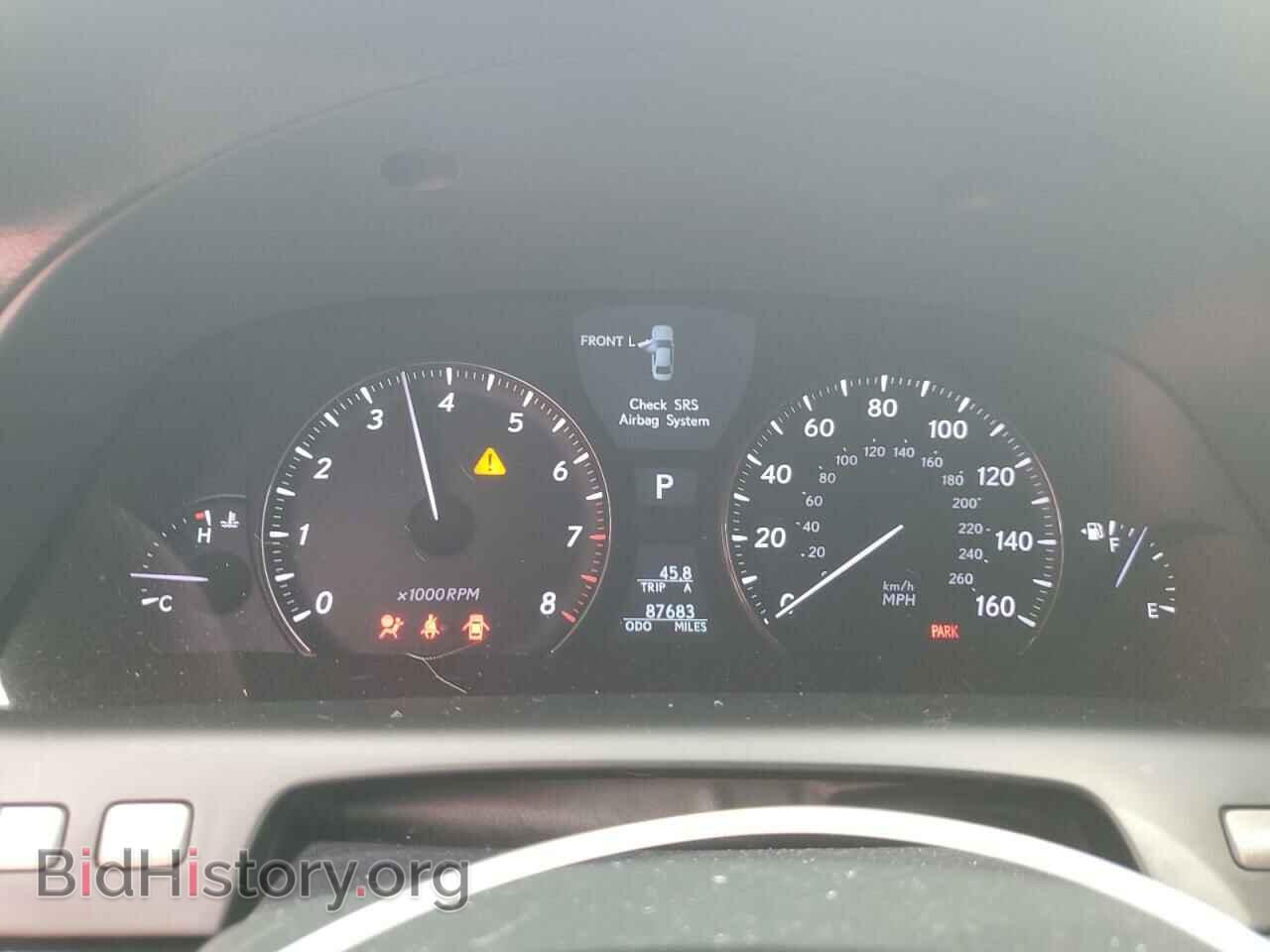 2012 LEXUS LS460 - VIN: JTHGL5EF7C5045541 - Фото 9