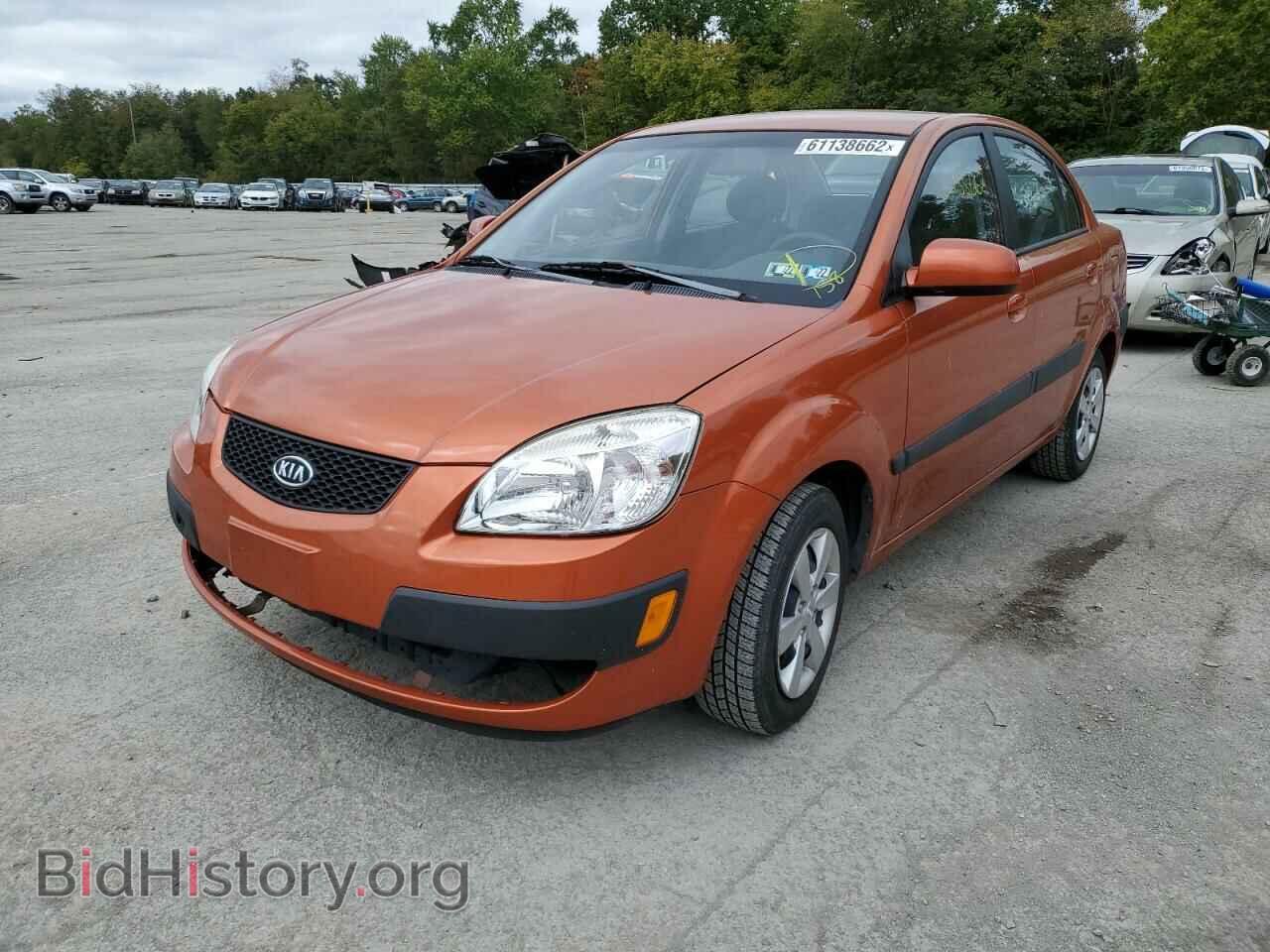2008 KIA RIO - VIN: KNADE123X86393429 - Фото 2