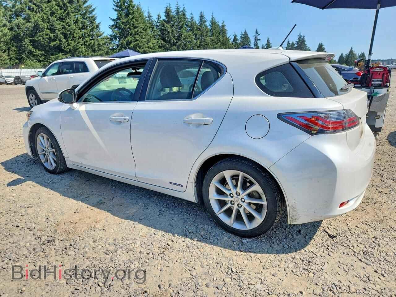 2012 LEXUS CT 200 - VIN: JTHKD5BH8C2106877 - Фото 2