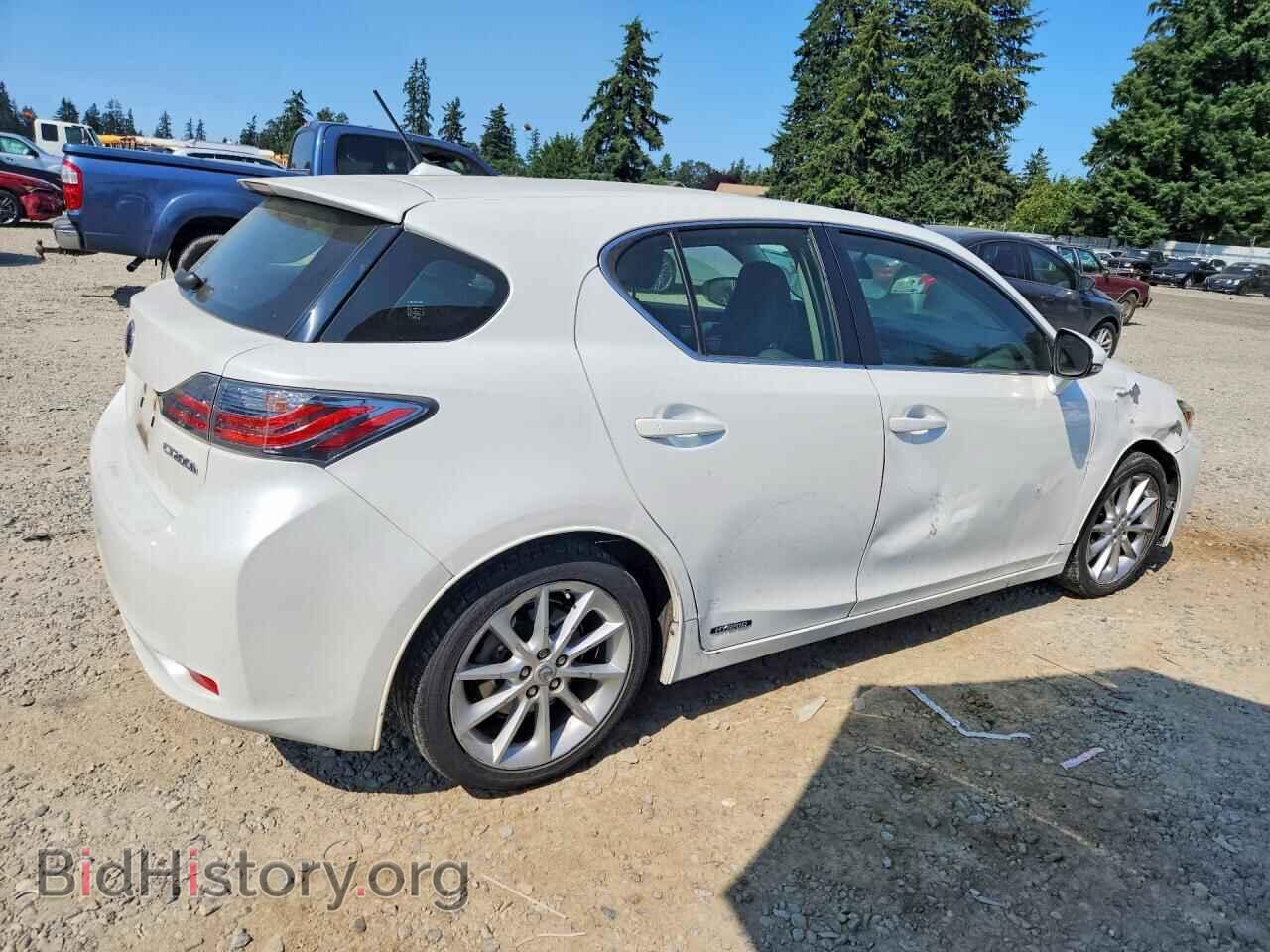 2012 LEXUS CT 200 - VIN: JTHKD5BH8C2106877 - Фото 3