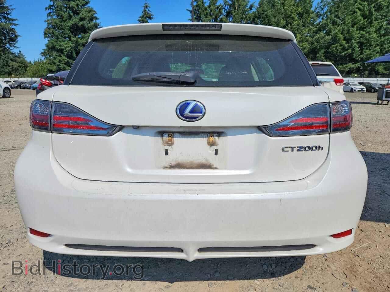 2012 LEXUS CT 200 - VIN: JTHKD5BH8C2106877 - Фото 6