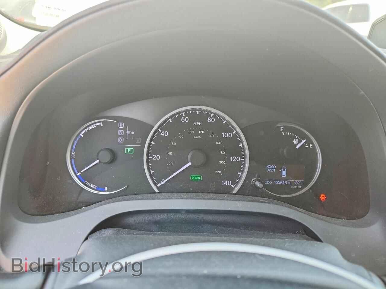 2012 LEXUS CT 200 - VIN: JTHKD5BH8C2106877 - Фото 9