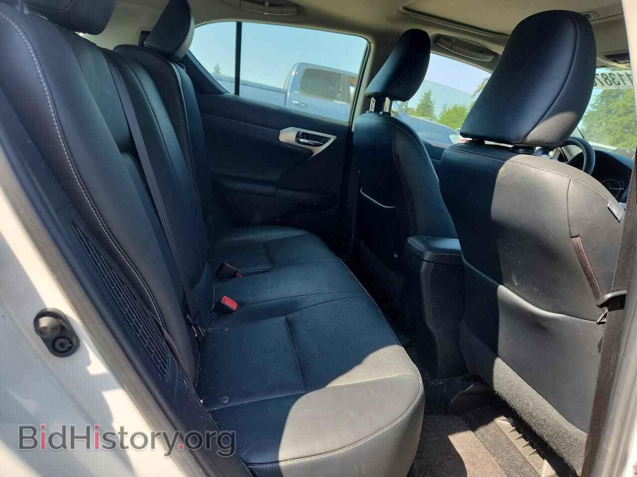 2012 LEXUS CT 200 - VIN: JTHKD5BH8C2106877 - Фото 10