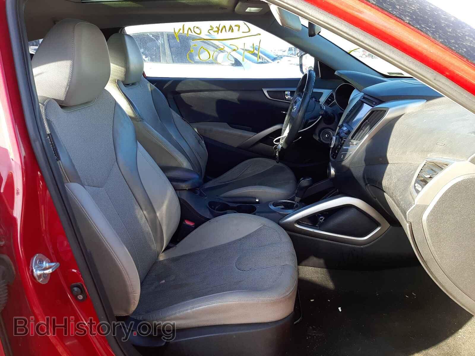 2012 HYUNDAI VELOSTER - VIN: KMHTC6AD5CU072555 - Фото 5