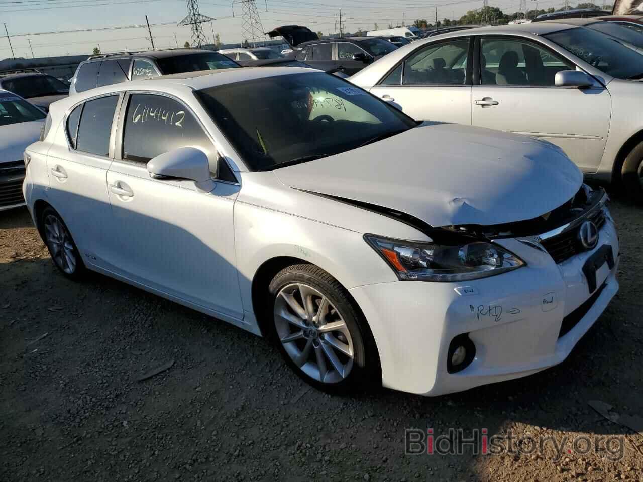 Photo JTHKD5BH9C2113028 - LEXUS CT 200 2012