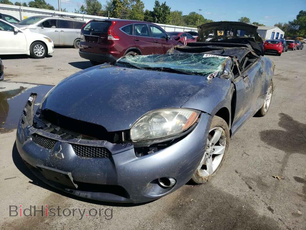 2007 MITSUBISHI ECLIPSE - VIN: 4A3AL25F07E020134 - Фото 2