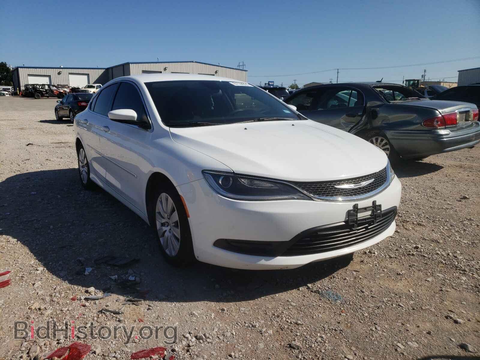 Фотография 1C3CCCFB9FN624555 - CHRYSLER 200 2015