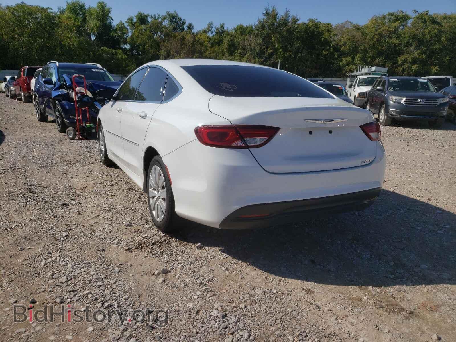 2015 CHRYSLER 200 - VIN: 1C3CCCFB9FN624555 - Фото 3