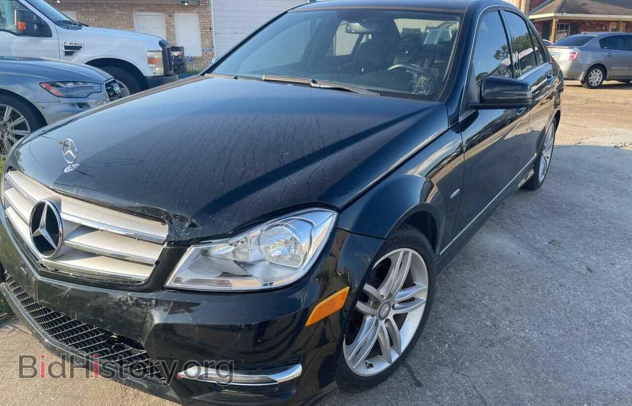2012 MERCEDES-BENZ C-CLASS - VIN: WDDGF4HB1CA646419 - Фото 2