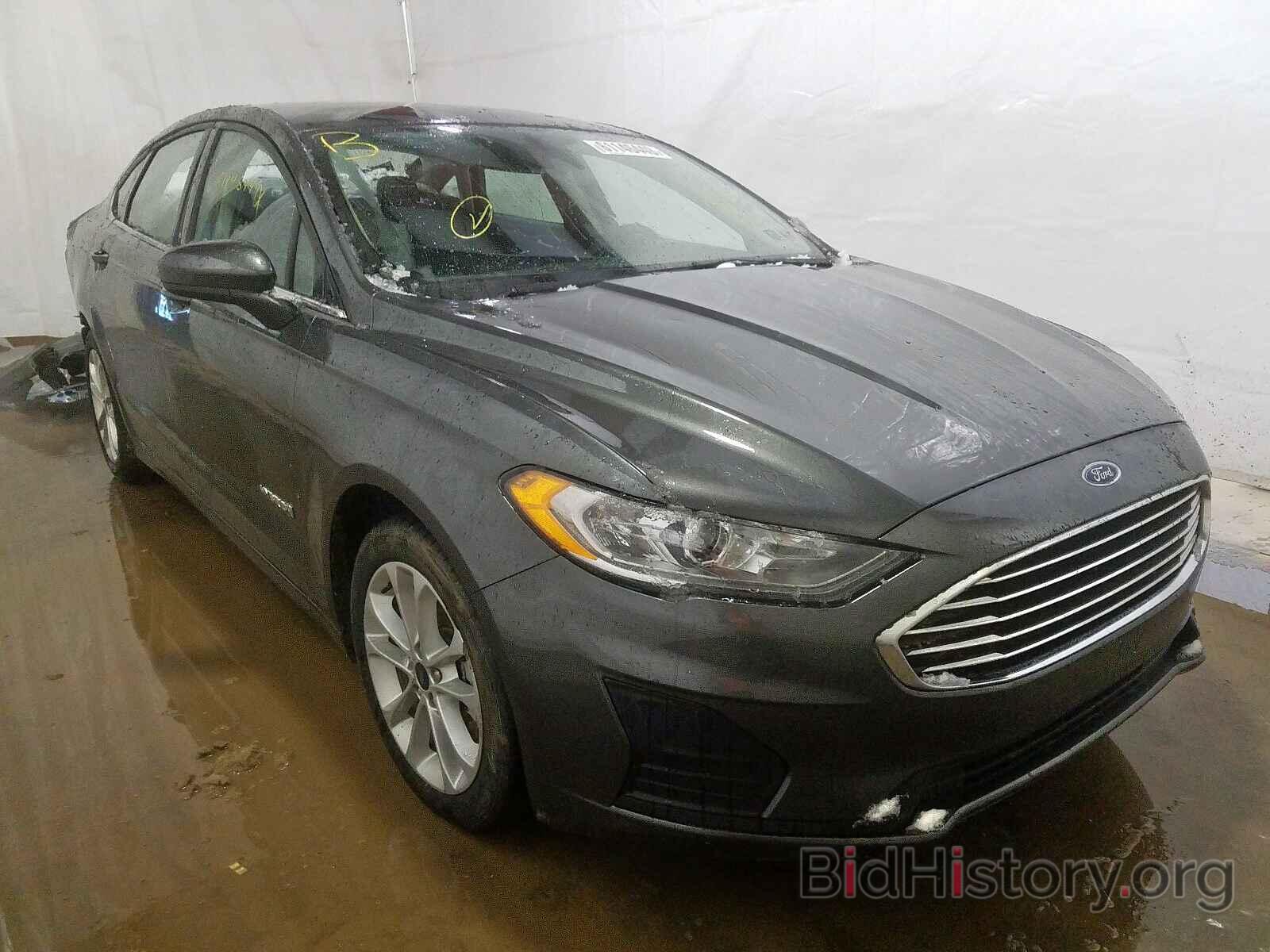 Photo 3FA6P0LU0KR207128 - FORD FUSION SE 2019