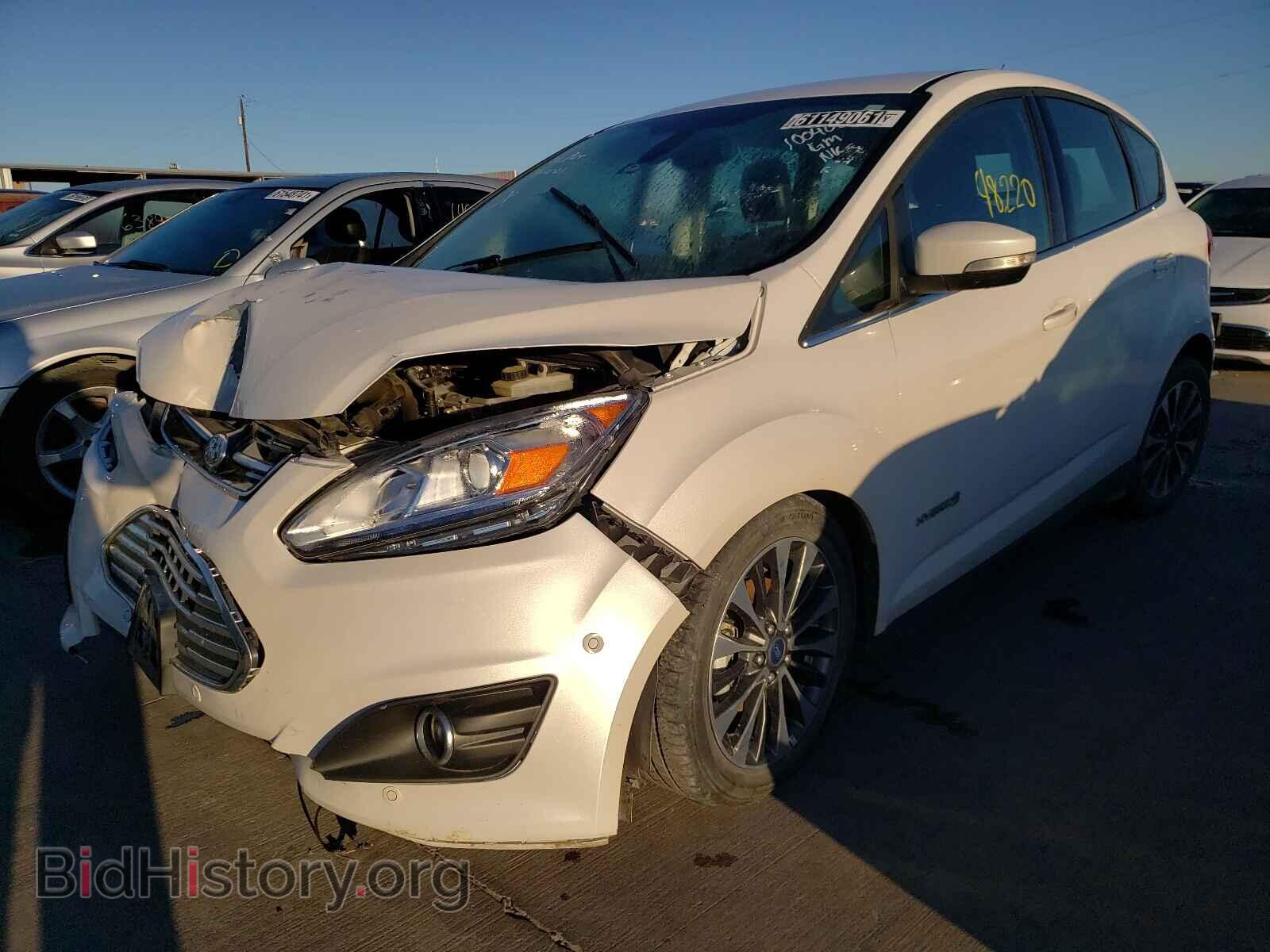 2018 FORD CMAX - VIN: 1FADP5DU7JL100402 - Фото 2