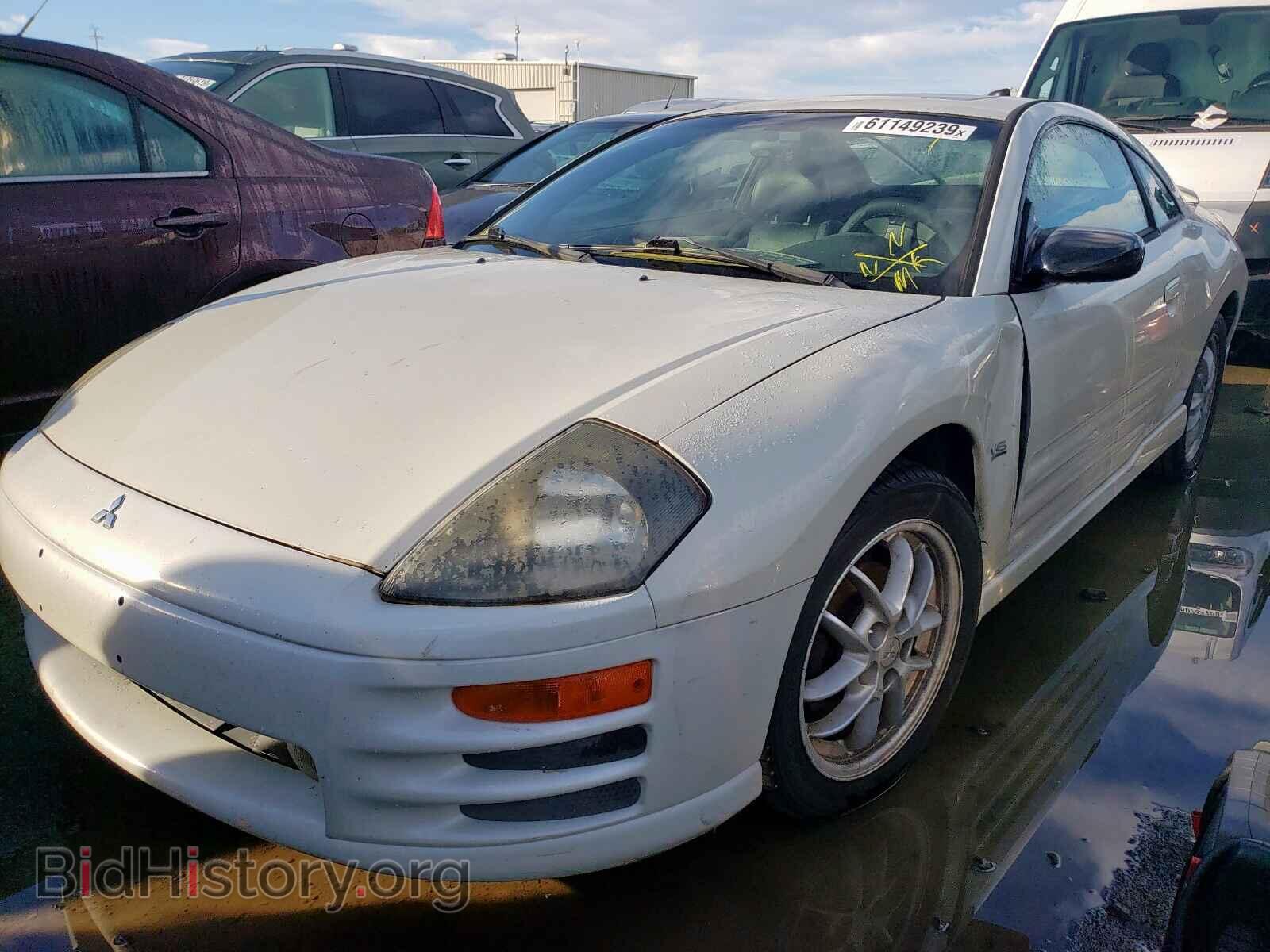 2002 MITSUBISHI ECLIPSE - VIN: 4A3AC54H72E105873 - Фото 2