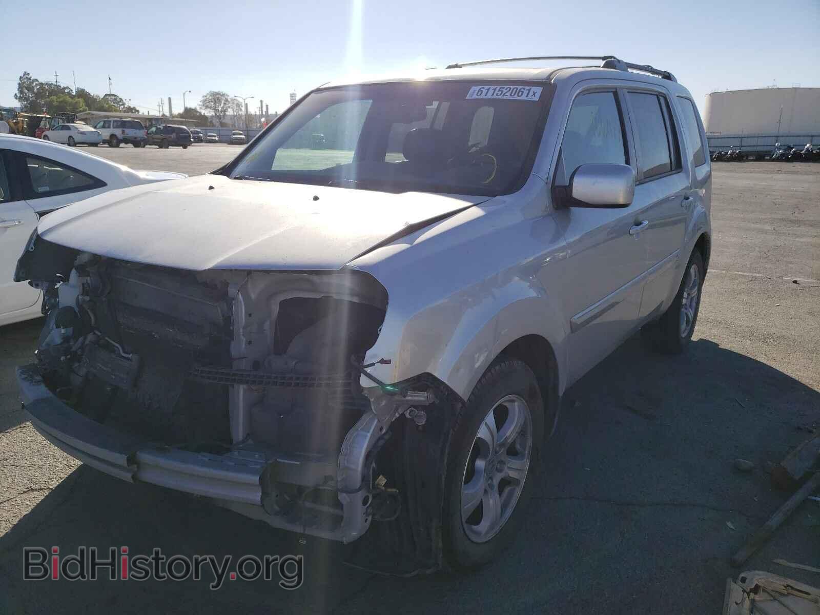 2012 HONDA PILOT - VIN: 5FNYF4H62CB043956 - Фото 2