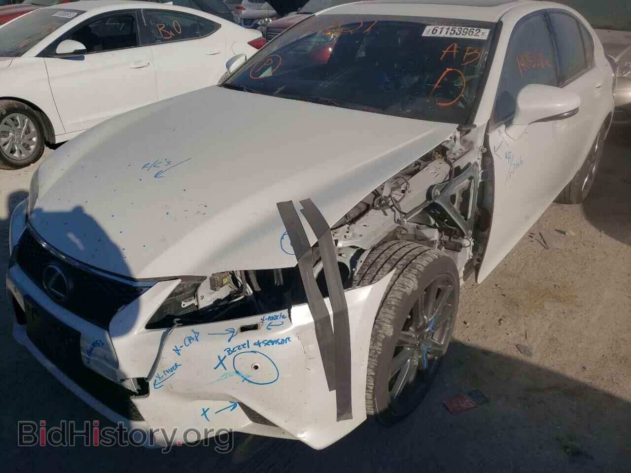 2013 LEXUS GS350 - VIN: JTHCE1BL5D5013121 - Фото 2