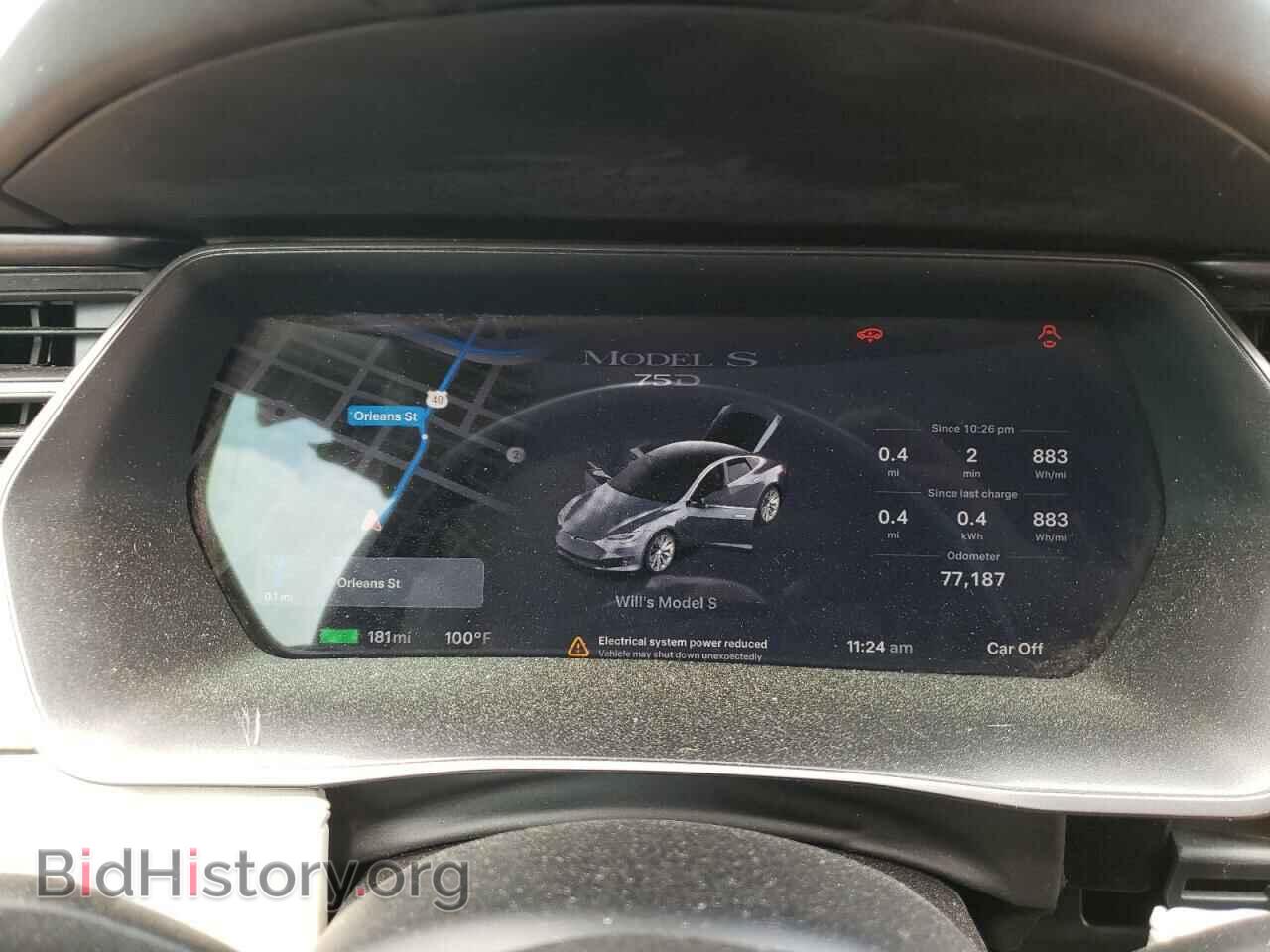 2018 TESLA MODEL S - VIN: 5YJSA1E21JF273862 - Фото 9