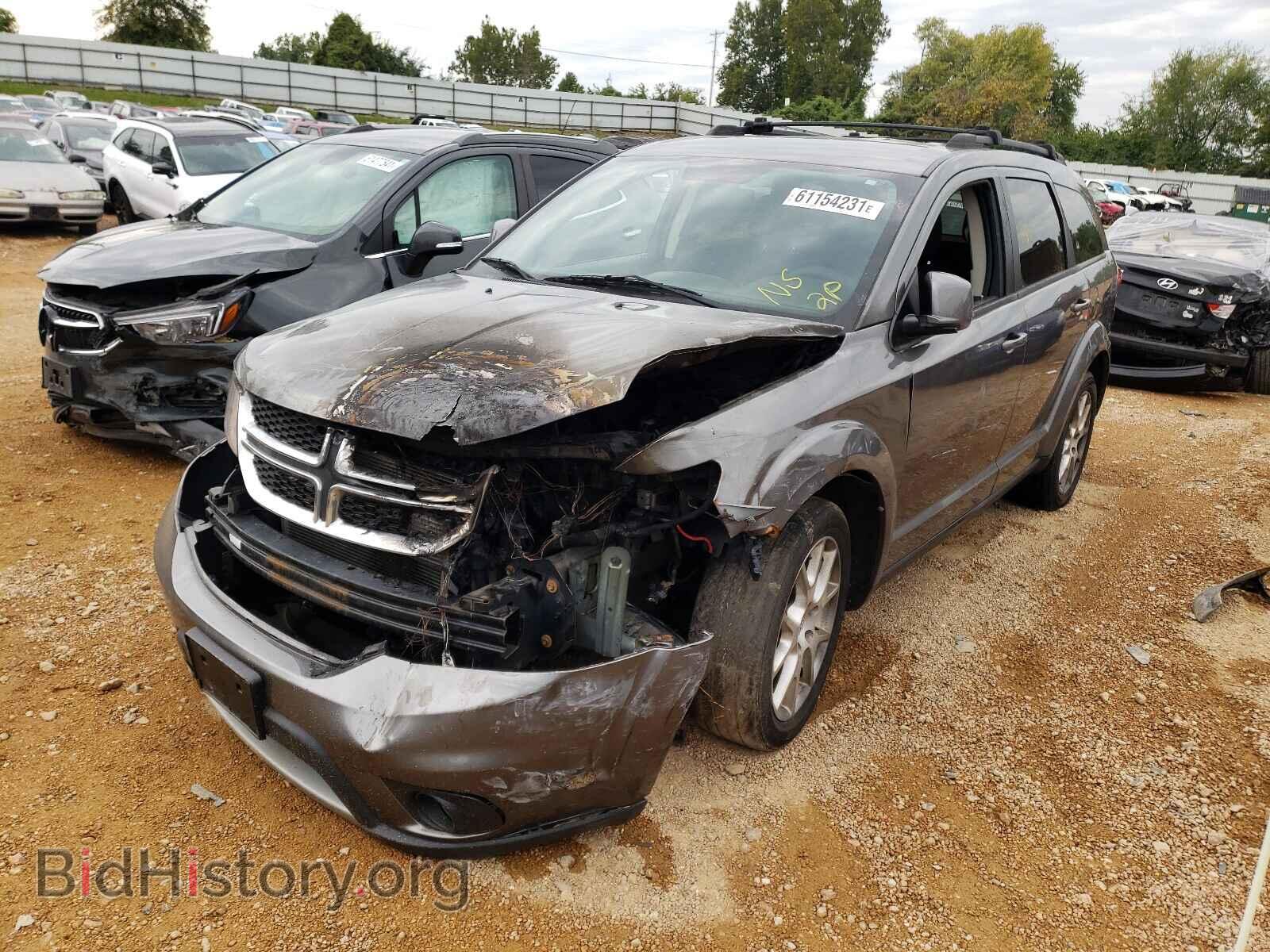 2012 DODGE JOURNEY - VIN: 3C4PDCCG9CT184424 - Фото 2