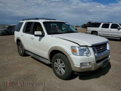 2010 Ford EXPLORER Explorer E, белый — VIN 1FMEU7E82AUA32973, Copart