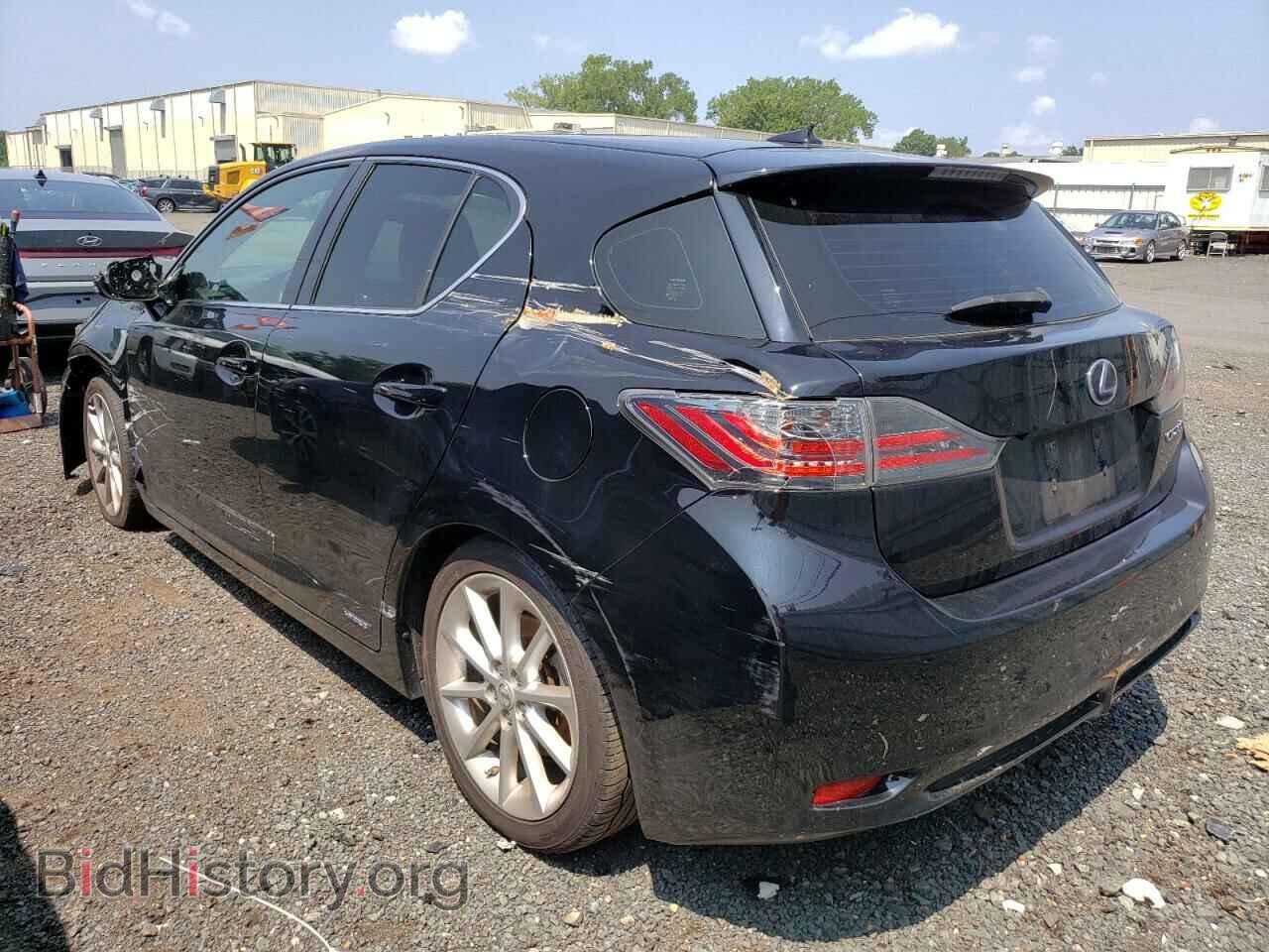 2012 LEXUS CT 200 - VIN: JTHKD5BH9C2079043 - Фото 2
