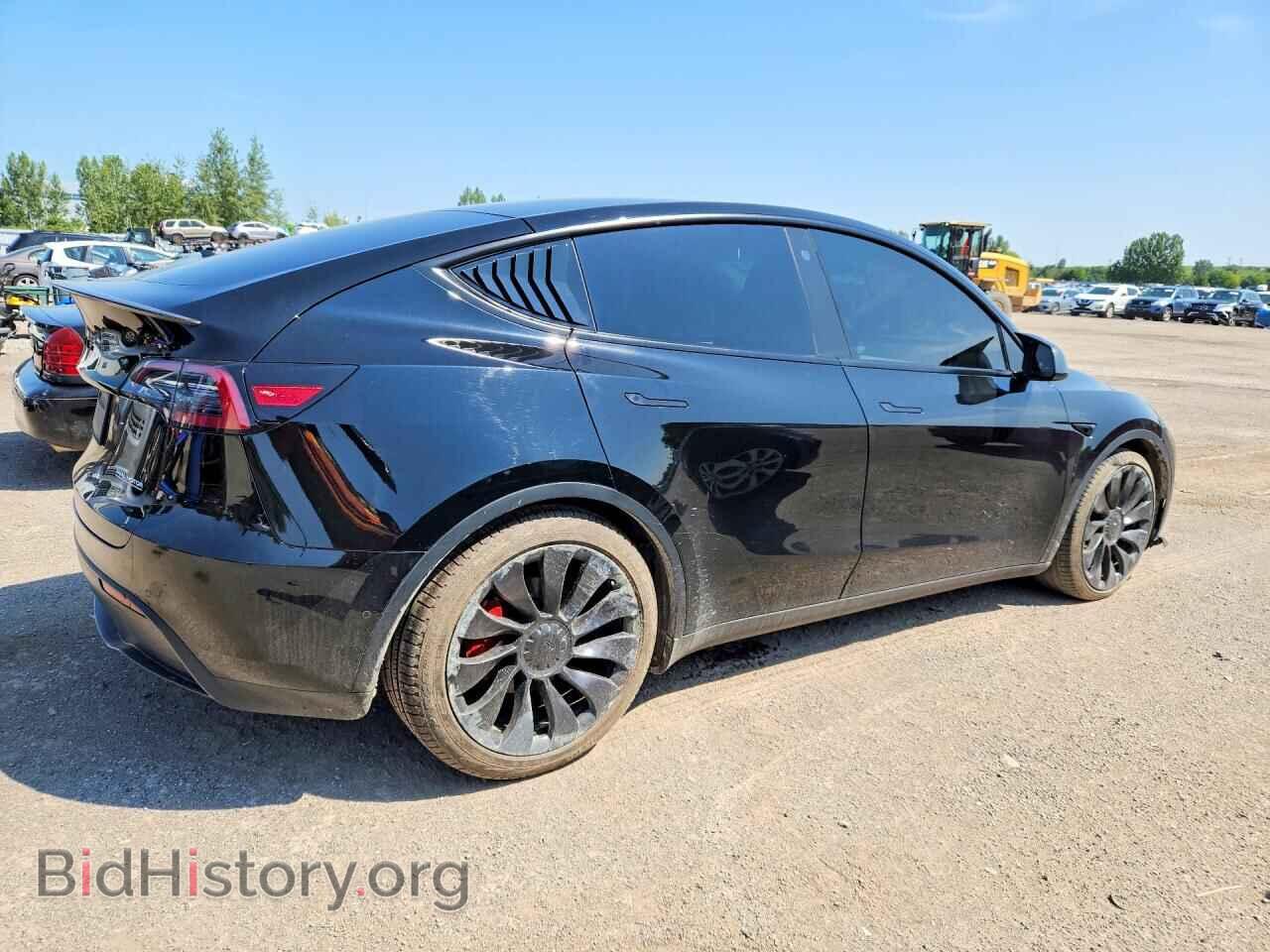 2022 TESLA MODEL Y - VIN: 7SAYGDEF7NF524079 - Фото 3