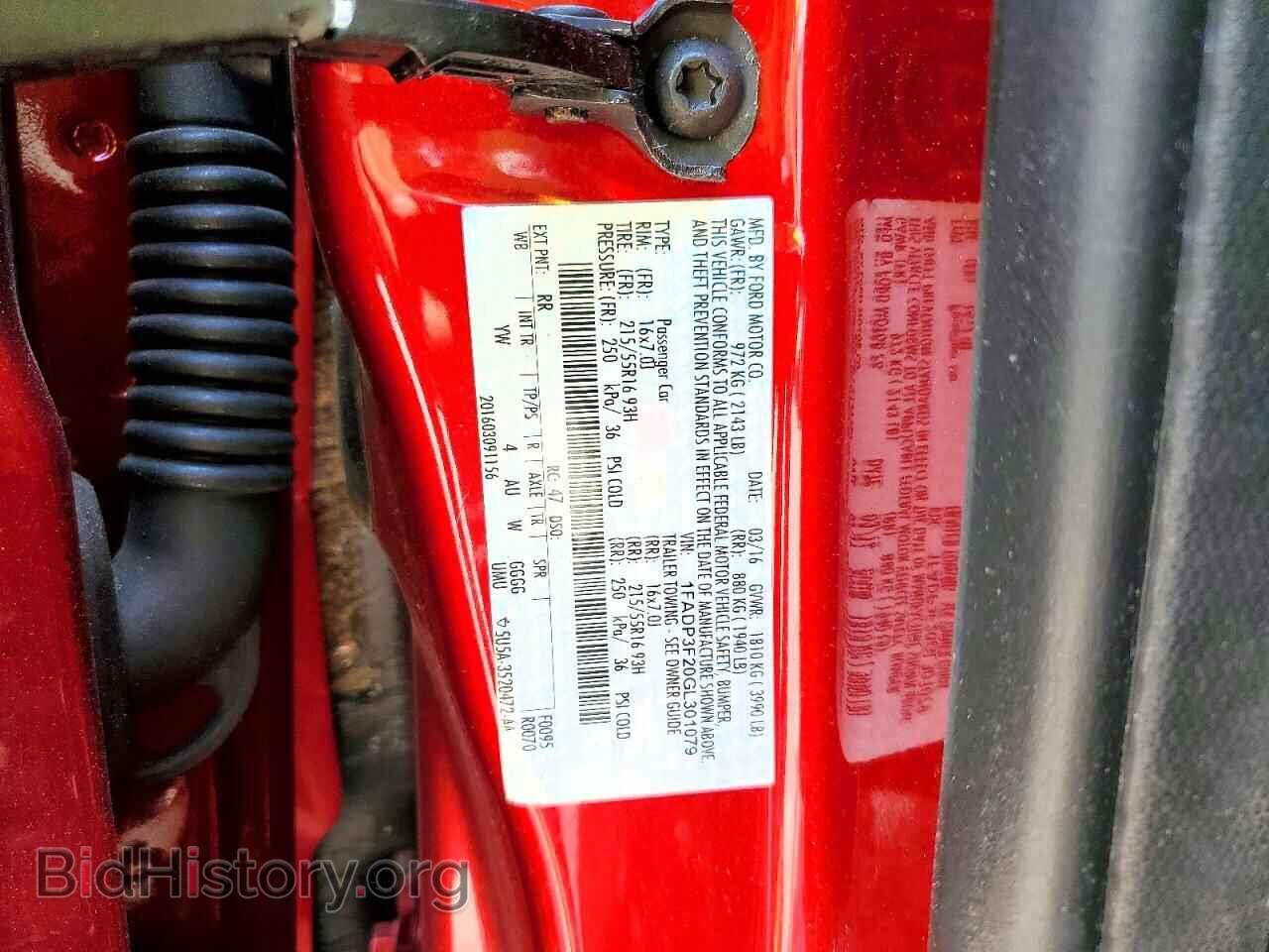 2016 FORD FOCUS - VIN: 1FADP3F20GL301079 - Photo 13