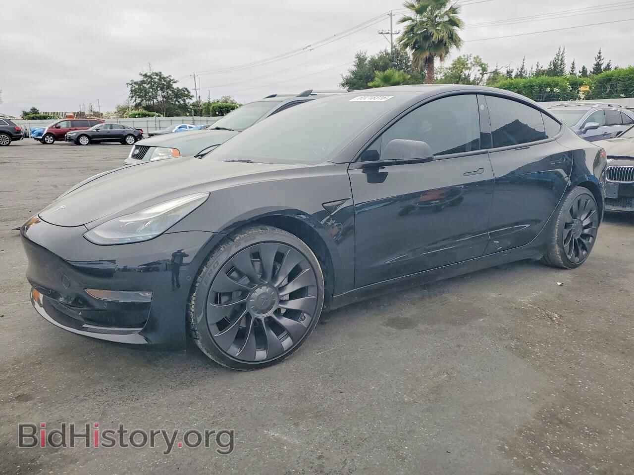Photo 5YJ3E1EB3NF116932 - TESLA MODEL 3 2022
