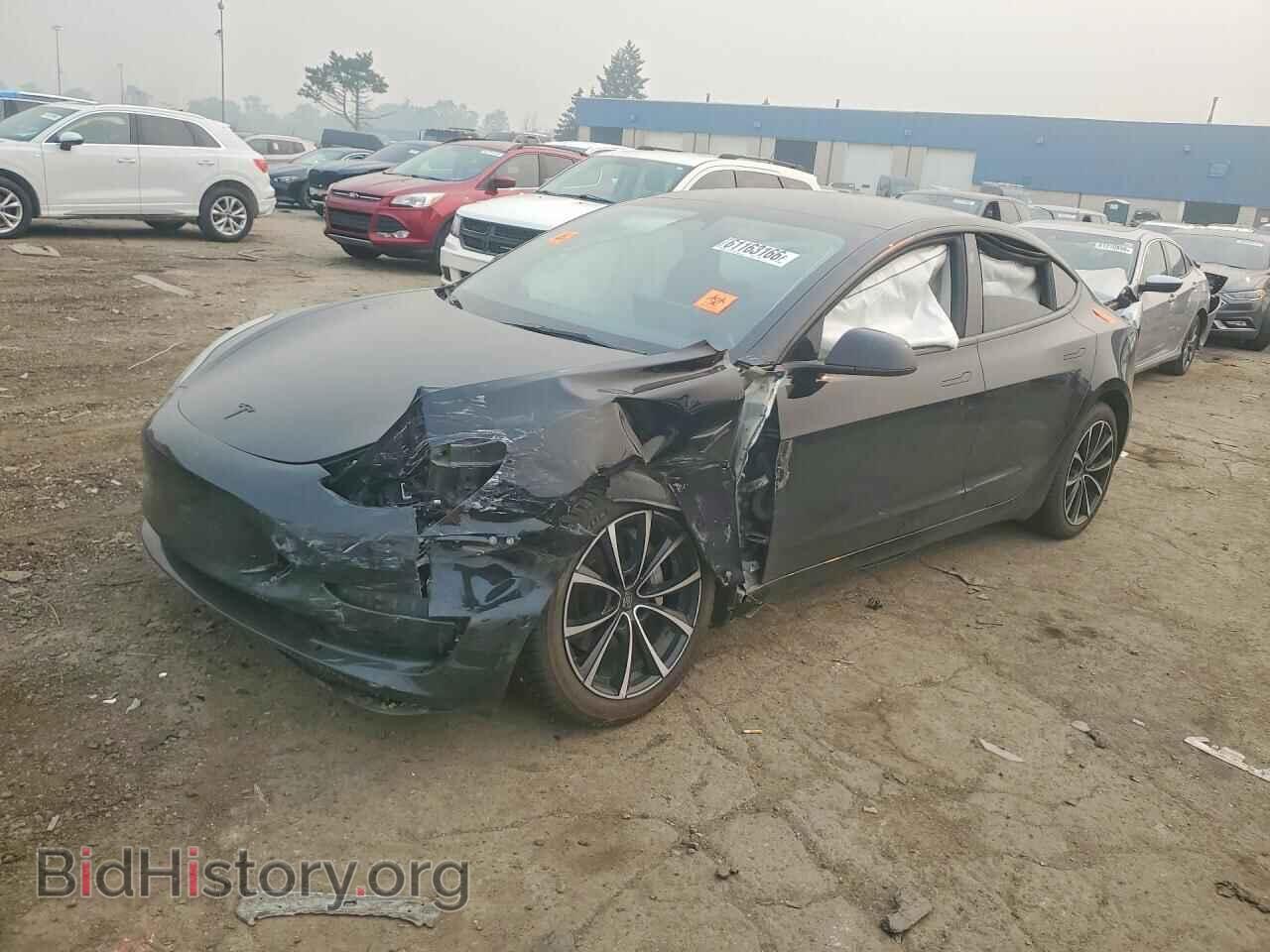 Фотография 5YJ3E1EB3PF390943 - TESLA MODEL 3 2023