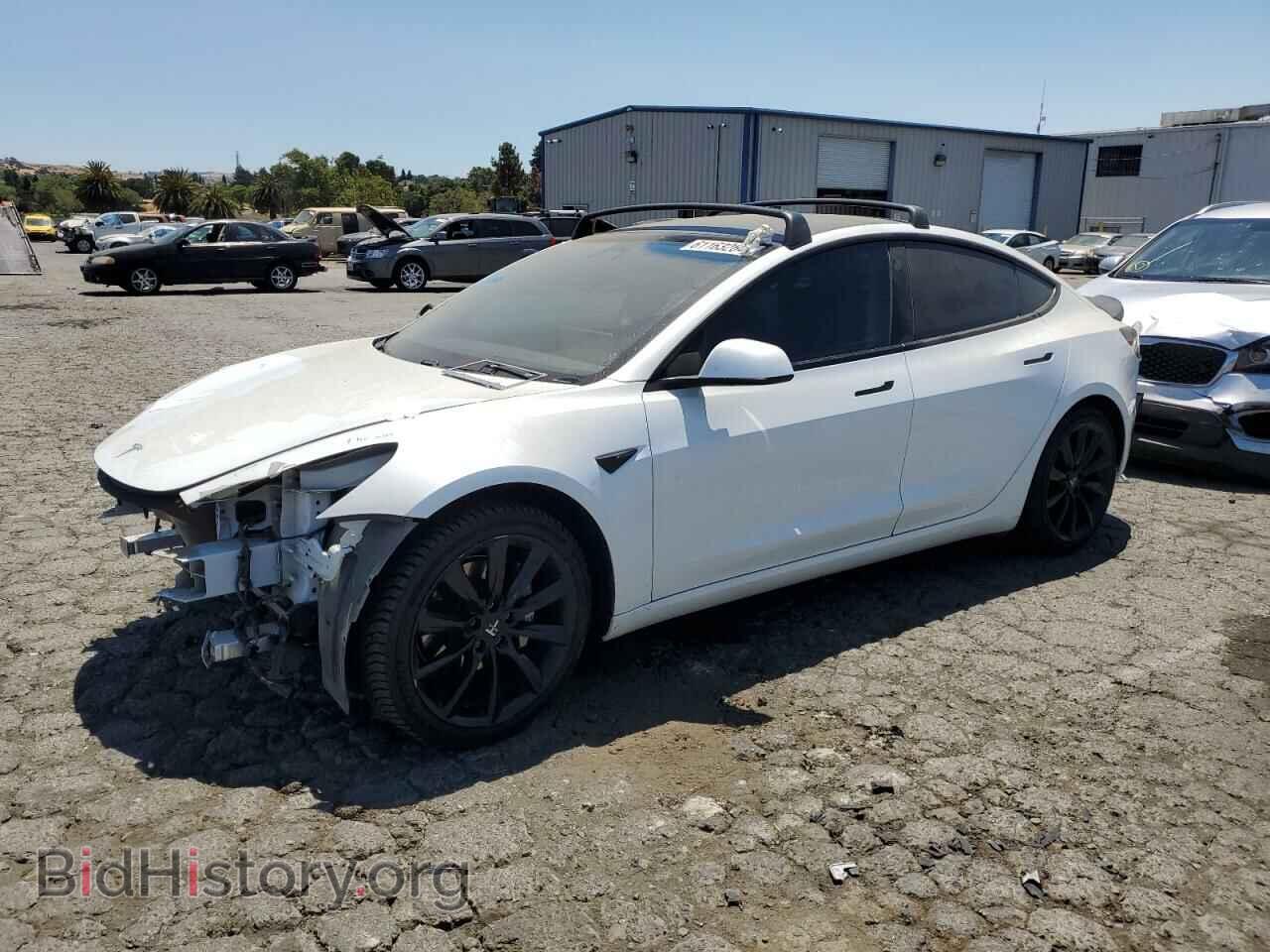 Photo 5YJ3E1EB3MF998120 - TESLA MODEL 3 2021