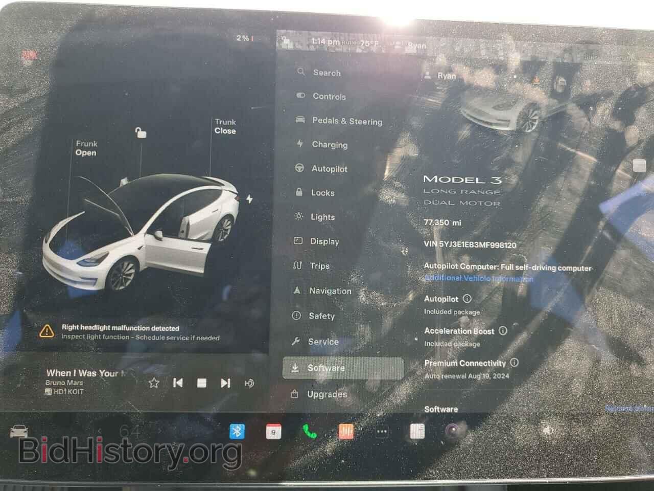 2021 TESLA MODEL 3 - VIN: 5YJ3E1EB3MF998120 - Photo 9