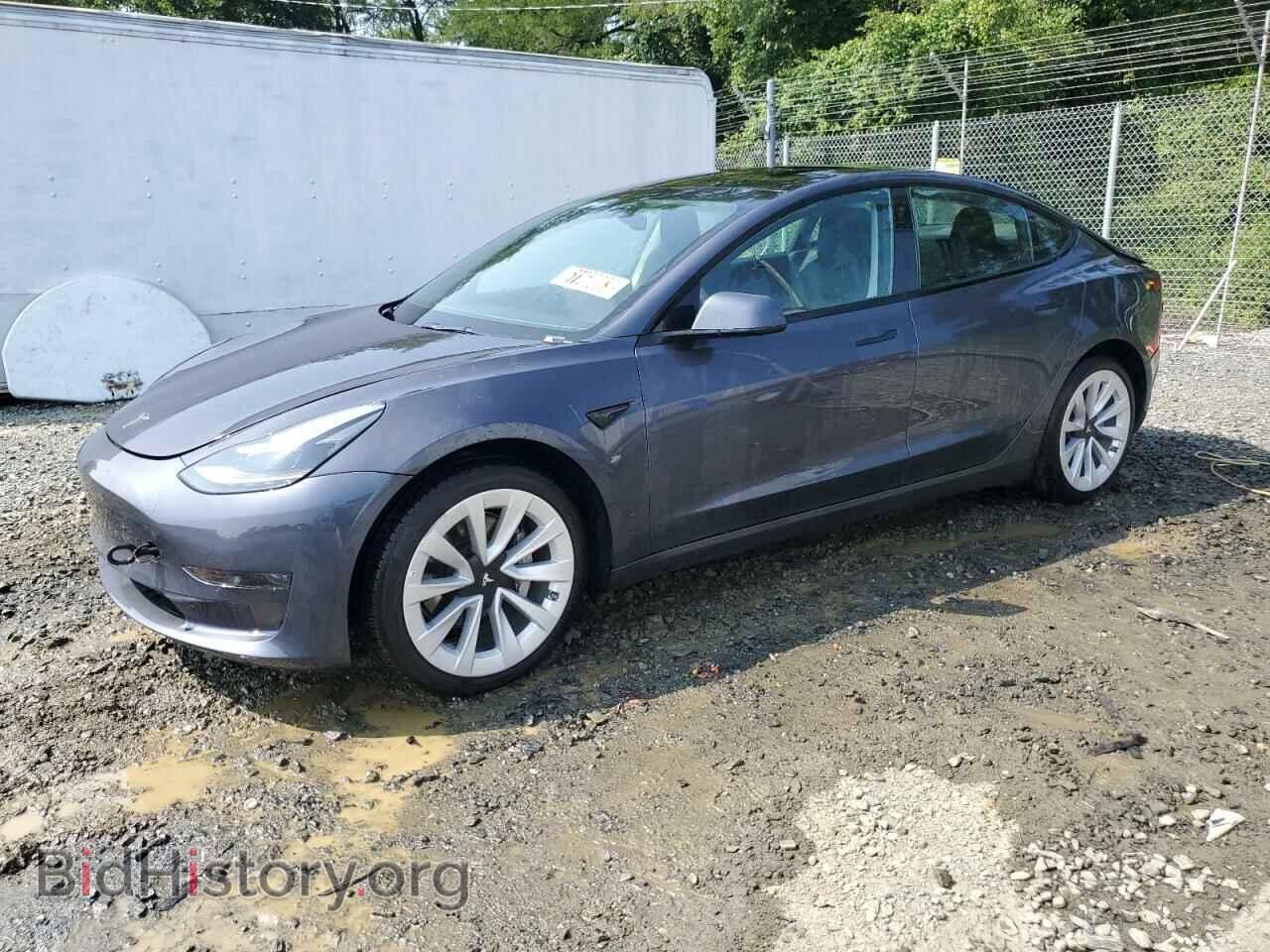 Photo 5YJ3E1EAXNF188962 - TESLA MODEL 3 2022