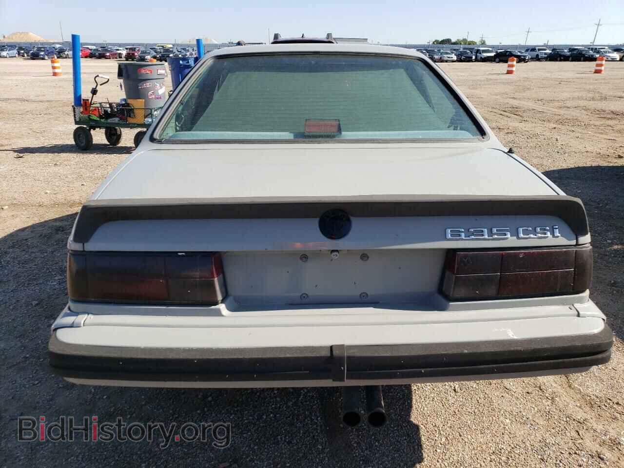 1987 BMW 6 SERIES - VIN: WBAEC8403H0613874 - Фото 6