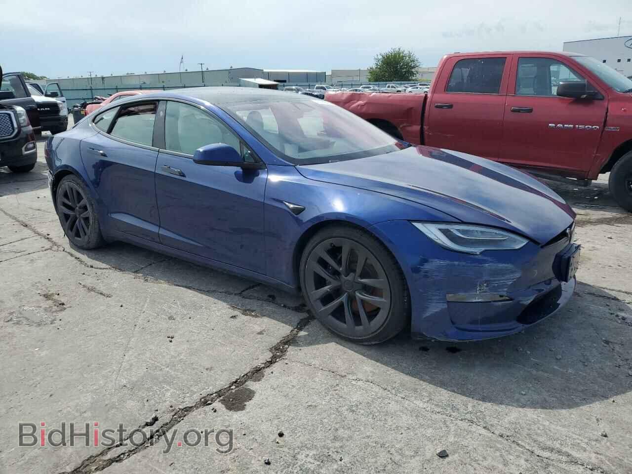 2021 TESLA MODEL S - VIN: 5YJSA1E53MF455190 - Photo 4