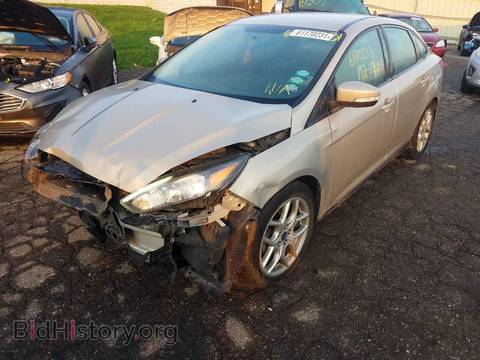 2015 FORD FOCUS - VIN: 1FADP3F21FL277843 - Фото 2