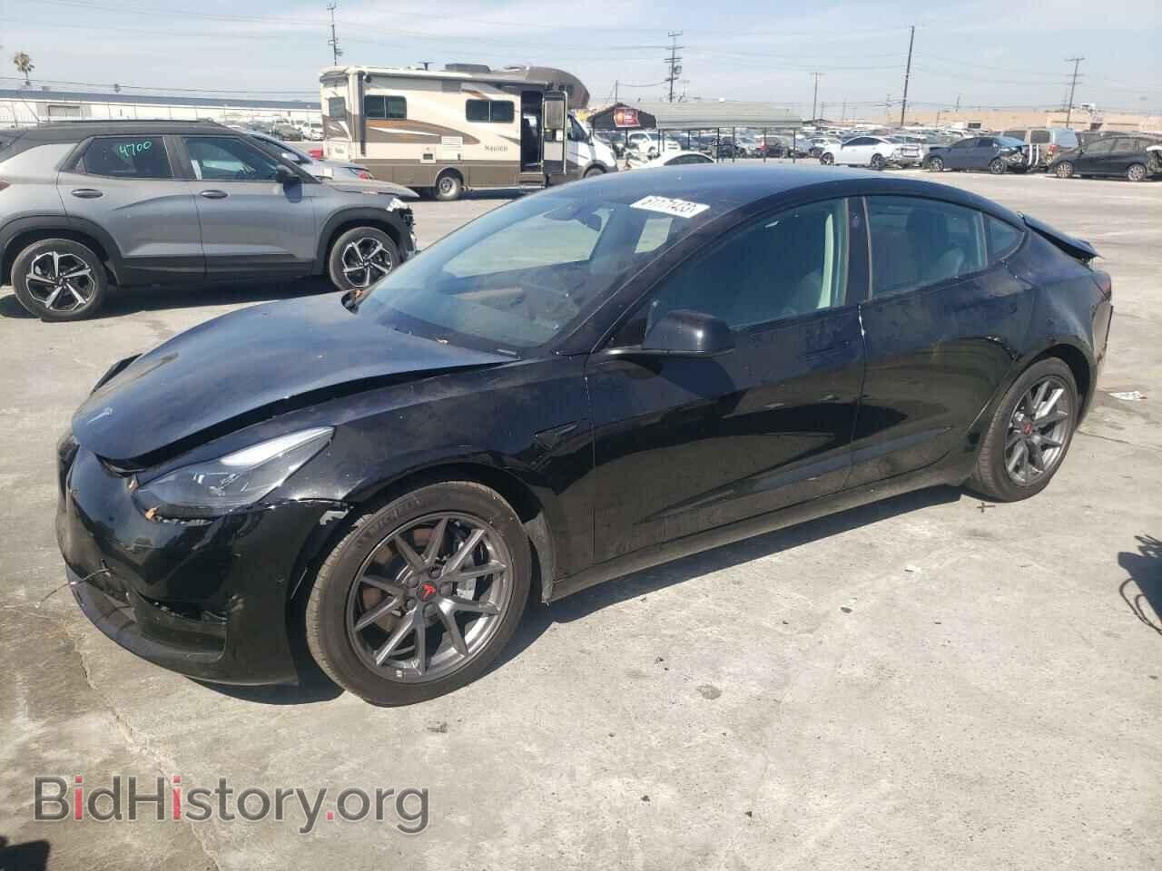 Photo 5YJ3E1EBXMF003672 - TESLA MODEL 3 2021