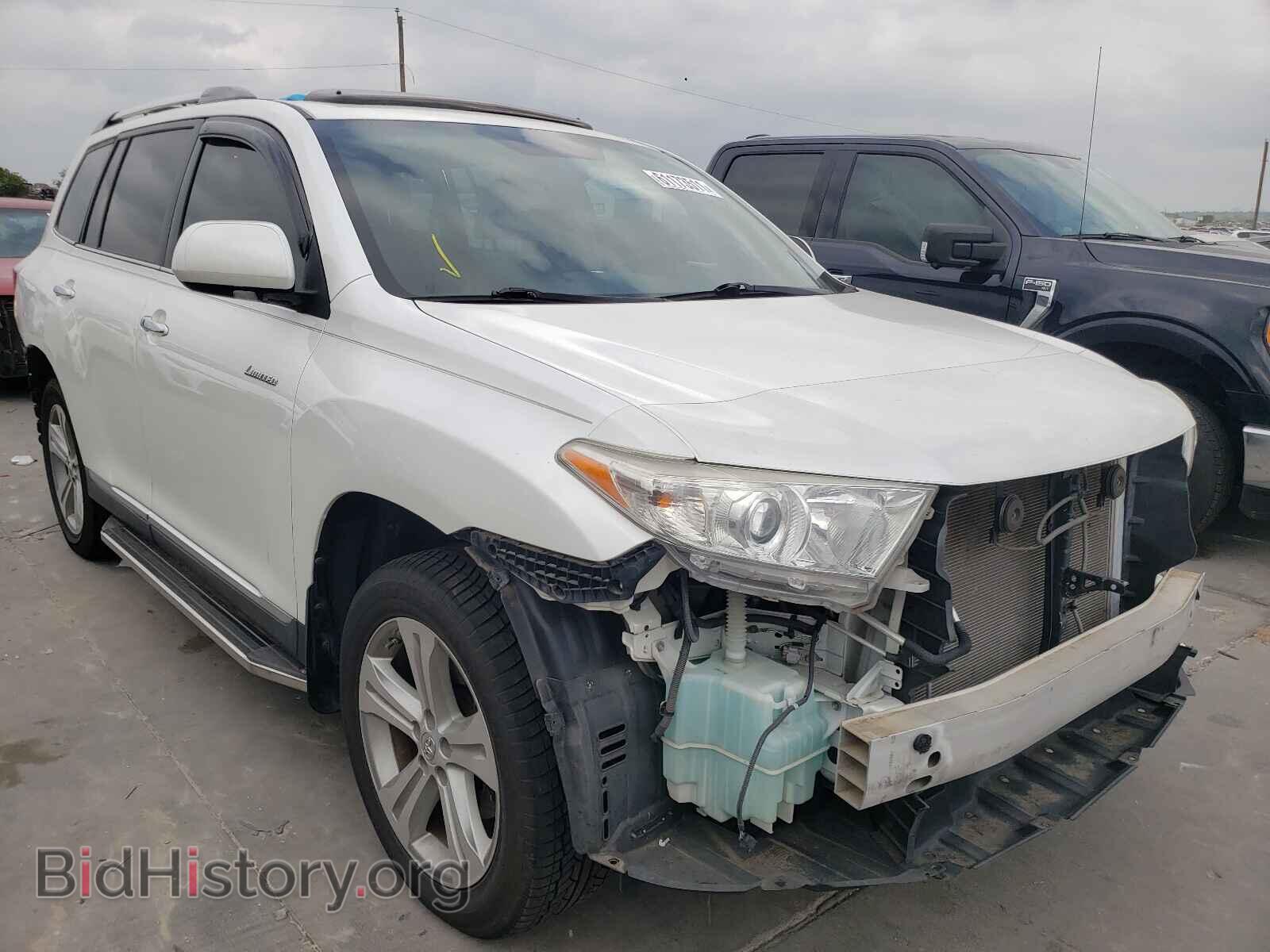 Фотография 5TDYK3EH8DS118734 - TOYOTA HIGHLANDER 2013