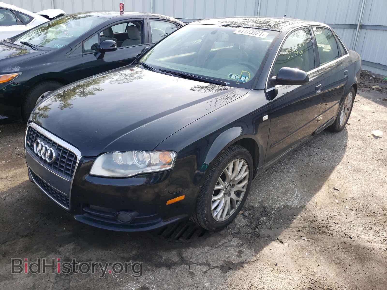 2008 AUDI A4 - VIN: WAUDF78E28A142555 - Фото 2