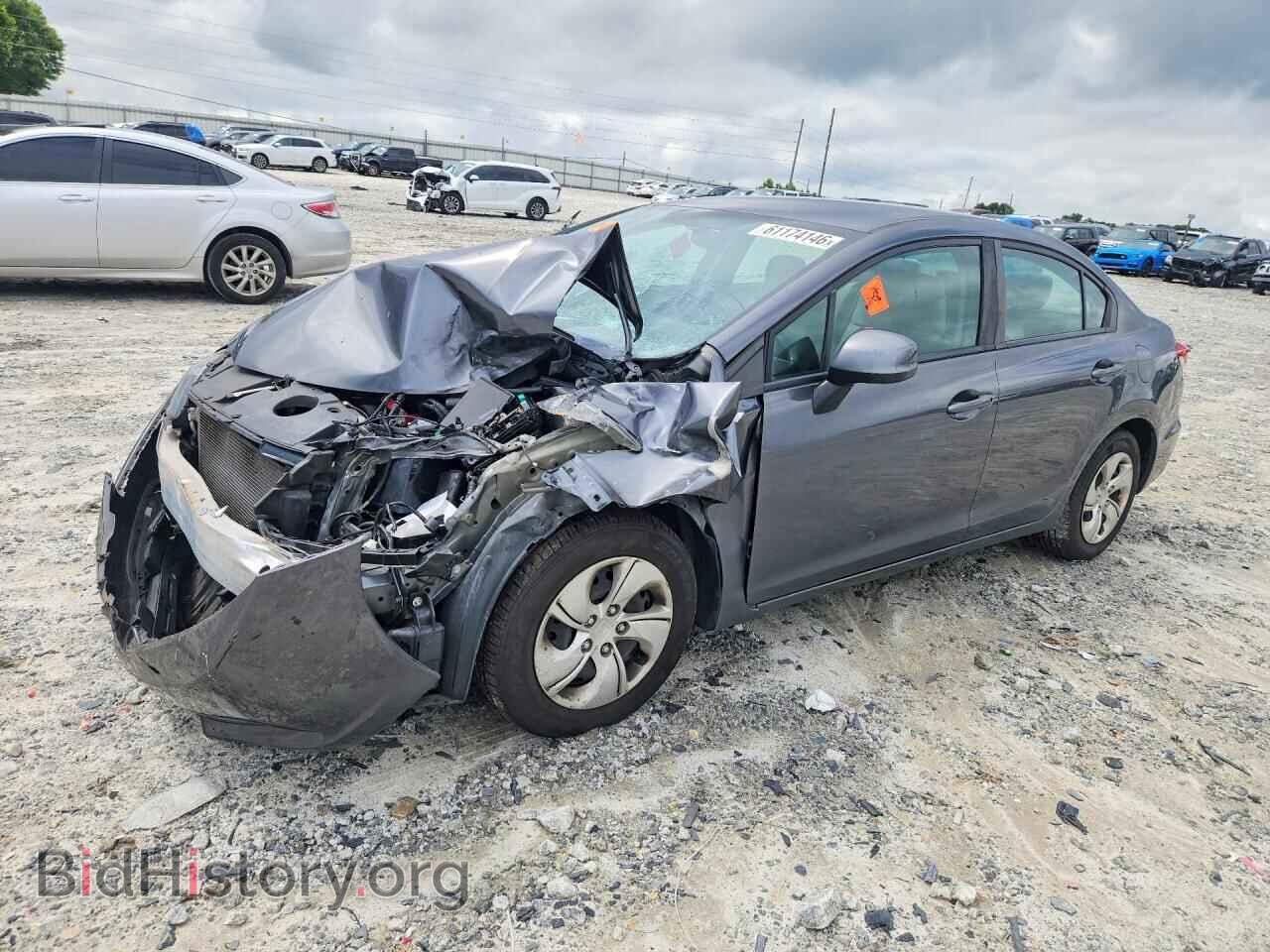 Photo 19XFB2F55DE041966 - HONDA CIVIC 2013