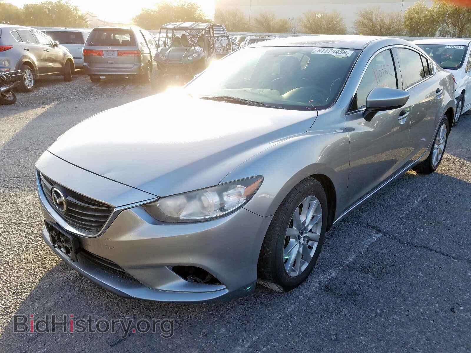 2014 MAZDA 6 - VIN: JM1GJ1U66E1145724 - Фото 2