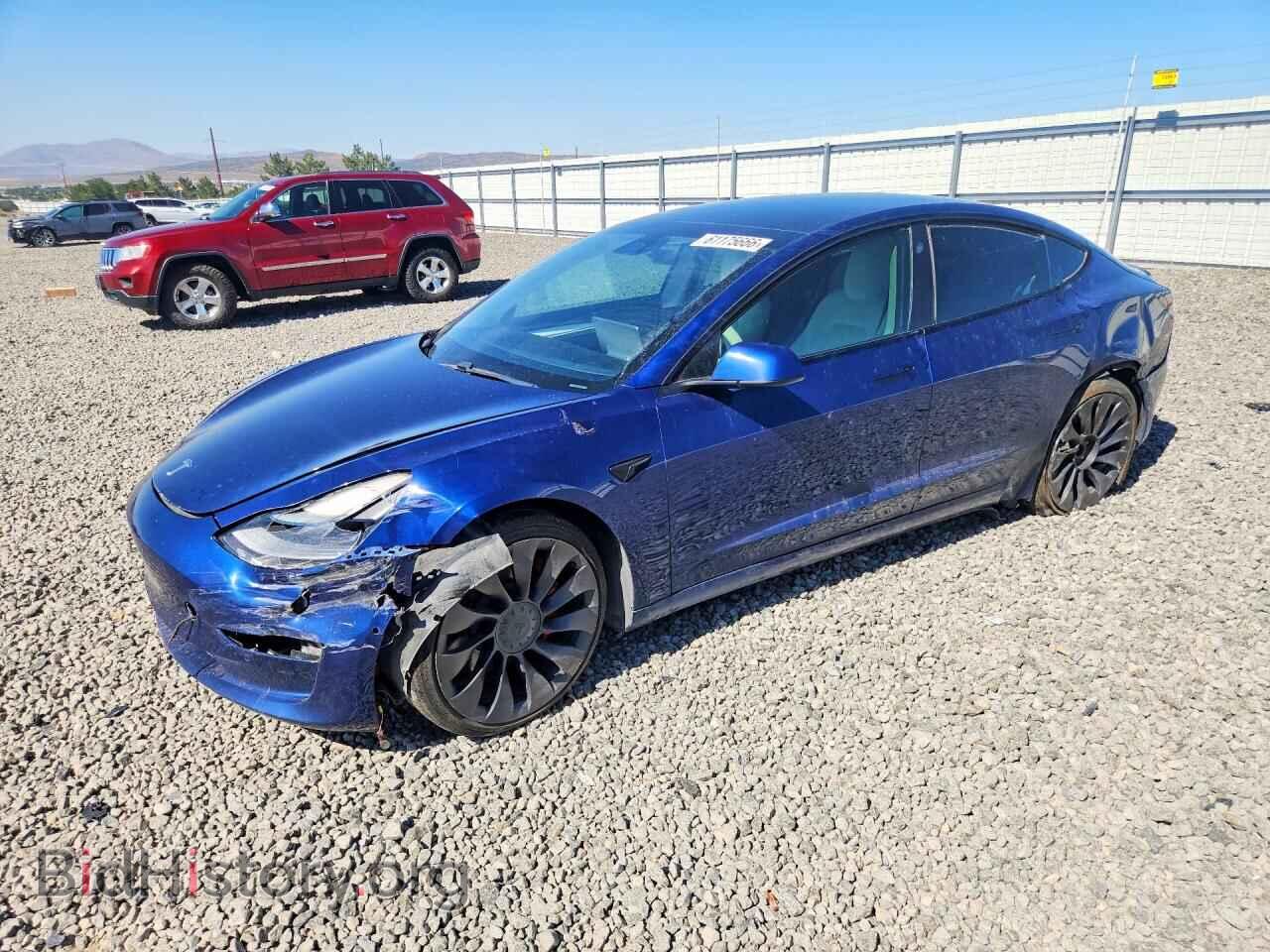 Photo 5YJ3E1EC2MF026520 - TESLA MODEL 3 2021