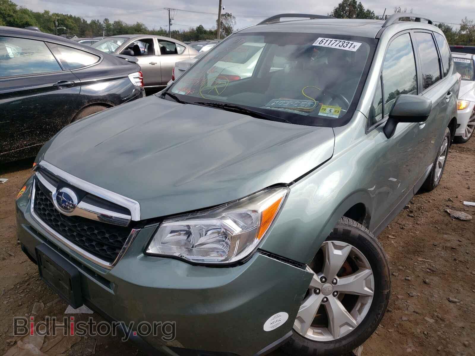 2015 SUBARU FORESTER - VIN: JF2SJADC5FH404813 - Фото 2