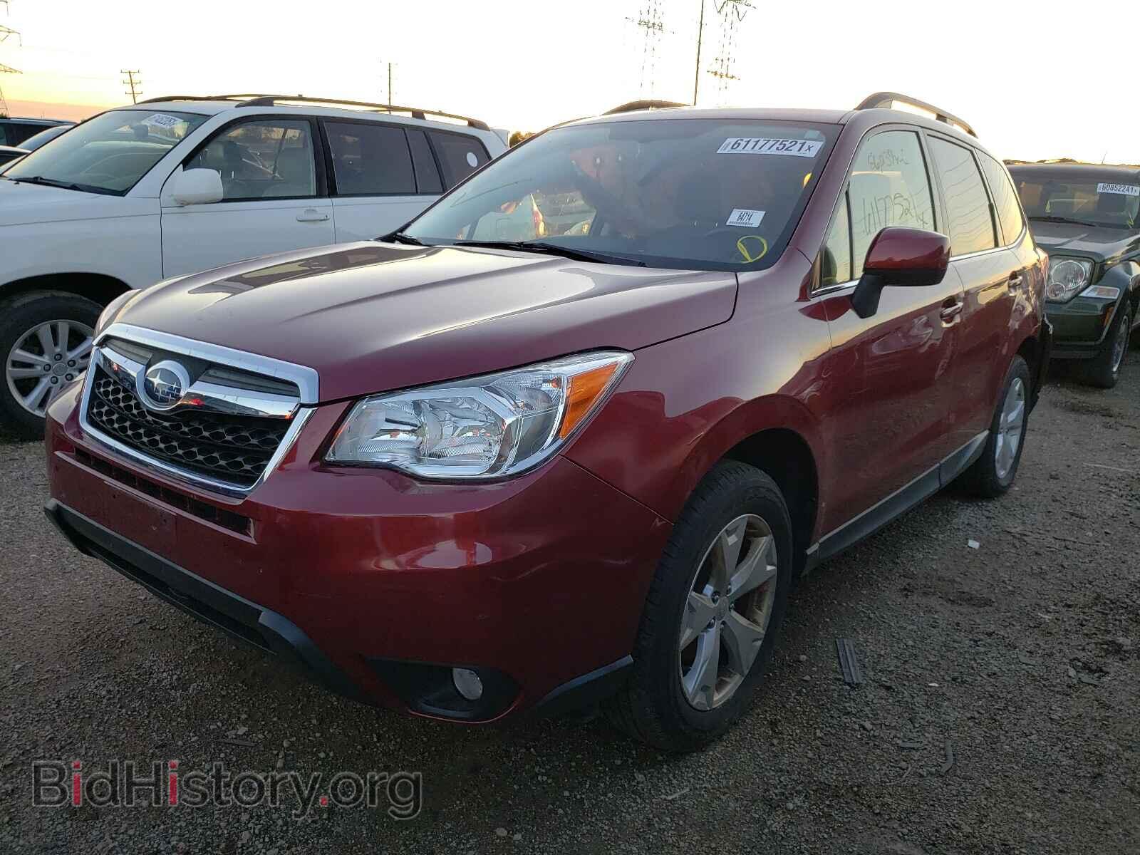 2015 SUBARU FORESTER - VIN: JF2SJAKC3FH805831 - Фото 2