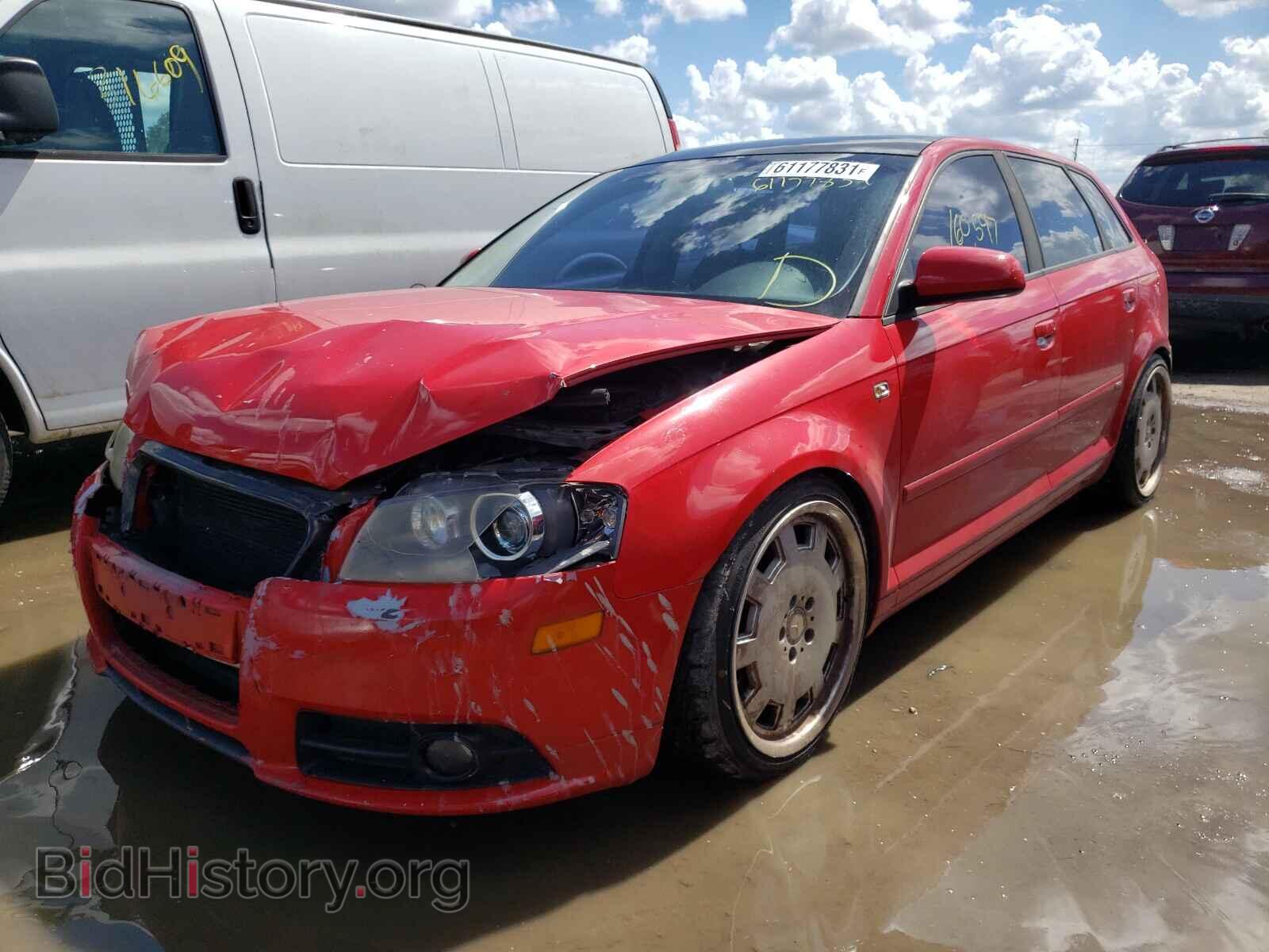 2008 AUDI A3 - VIN: WAUHF78P78A045306 - Фото 2