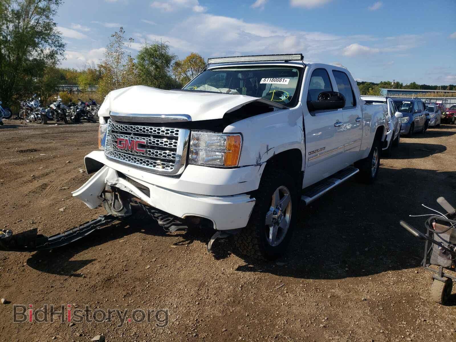 2013 GMC SIERRA - VIN: 1GT125EG0DF150467 - Фото 2