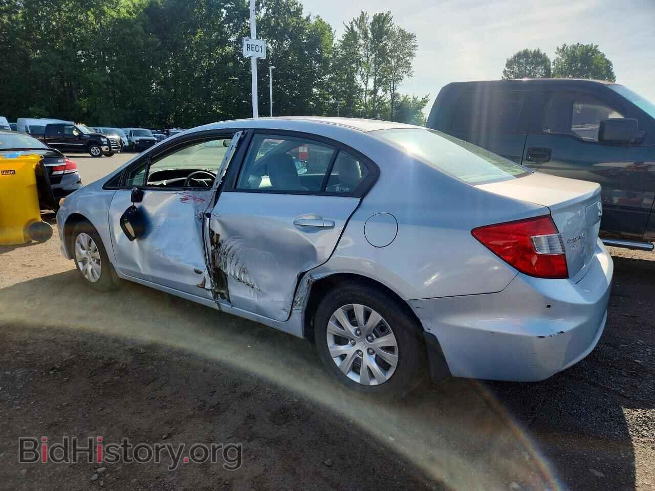 2012 HONDA CIVIC - VIN: 2HGFB2F50CH540601 - Фото 2