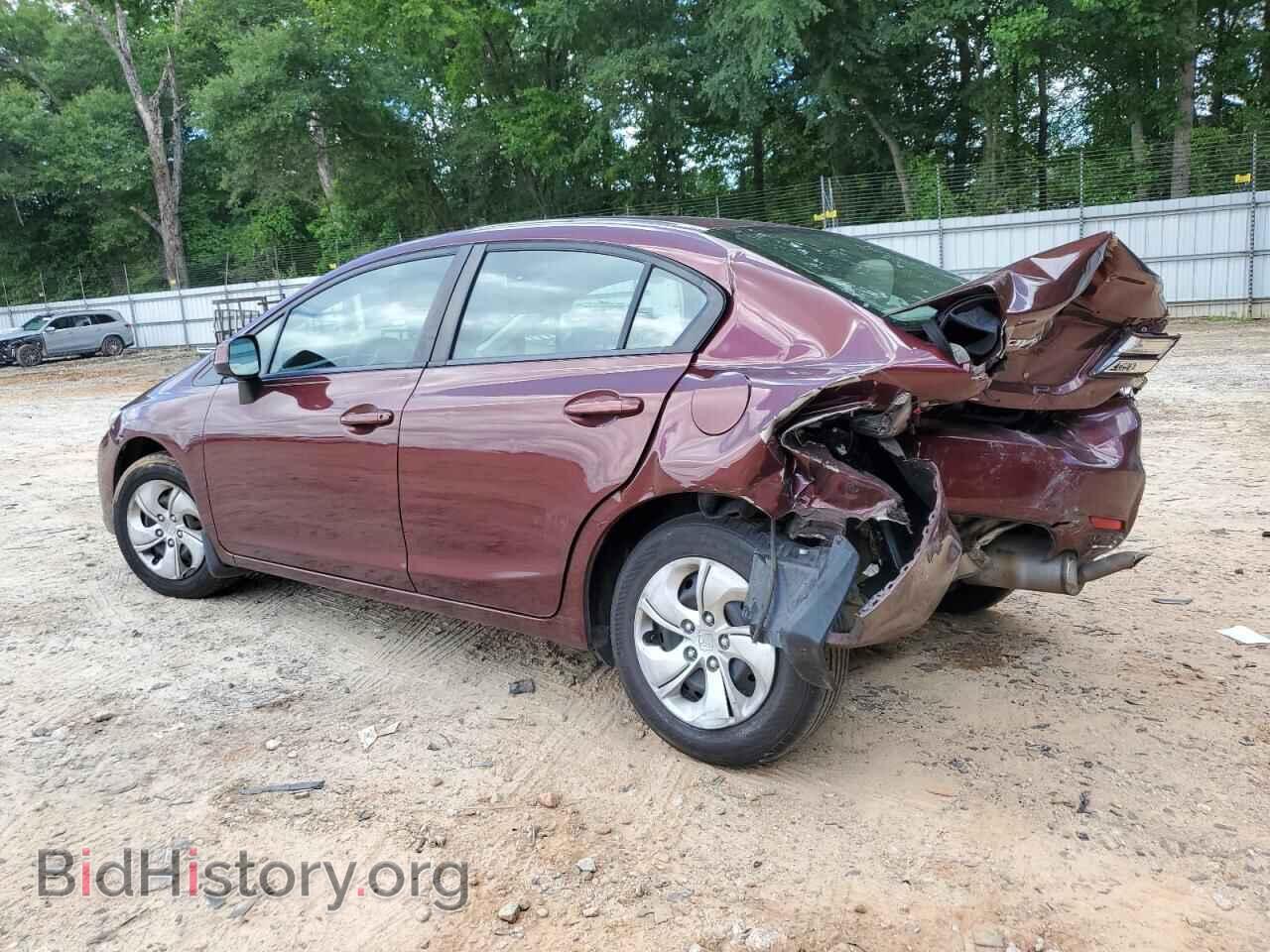 2013 HONDA CIVIC - VIN: 19XFB2F52DE095516 - Фото 2