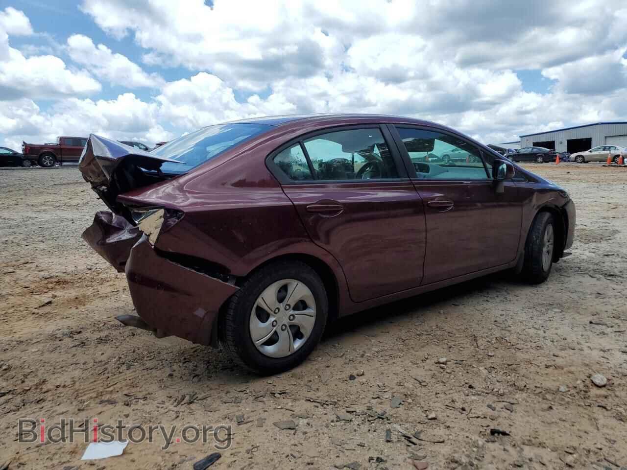 2013 HONDA CIVIC - VIN: 19XFB2F52DE095516 - Фото 3