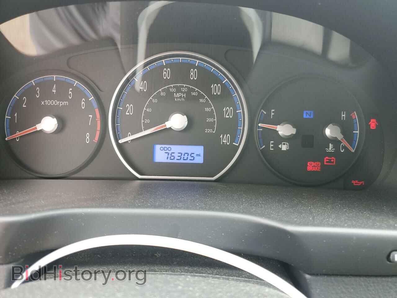 2009 HYUNDAI SANTA FE - VIN: 5NMSG13D19H323317 - Фото 9