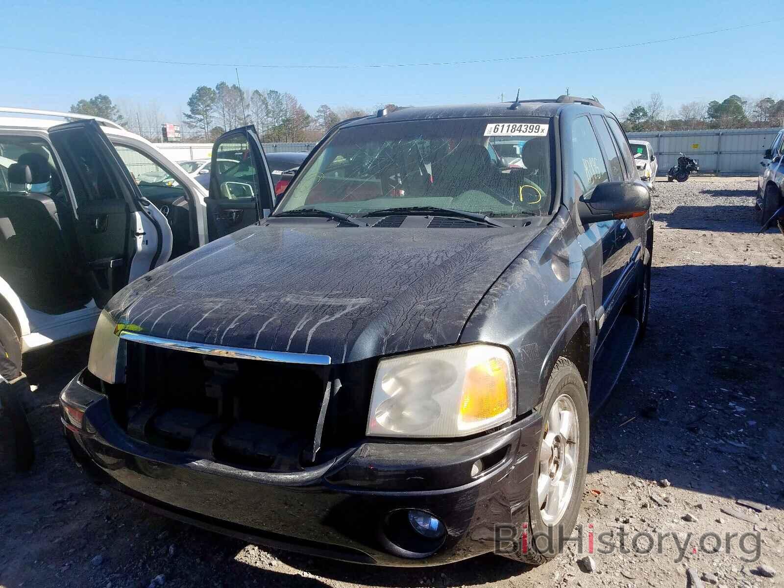 Report 1GKDS13SX52295901 GMC ENVOY 2005 GRAY GAS price and damage history