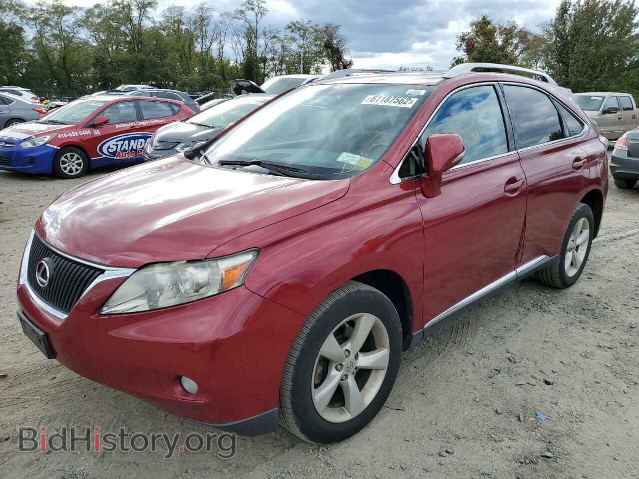 2012 LEXUS RX350 - VIN: JTJBK1BA6C2019348 - Фото 2