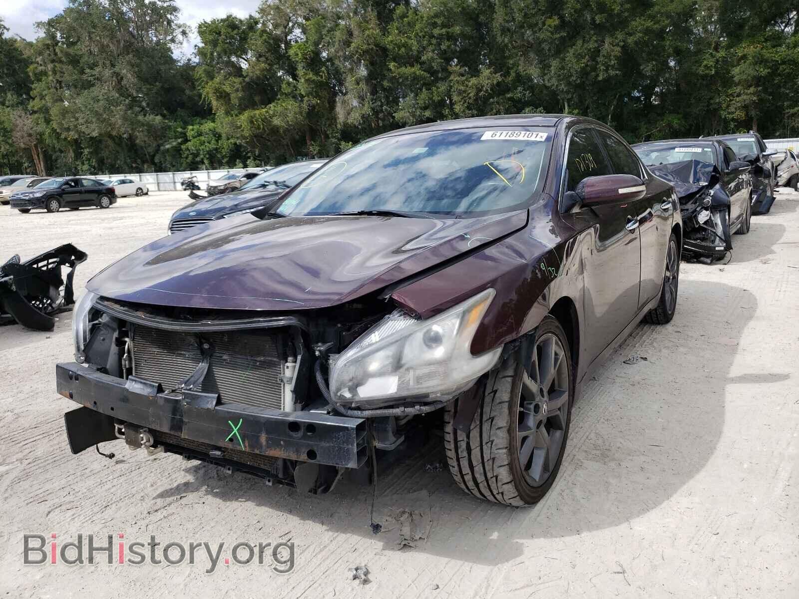 2014 NISSAN MAXIMA - VIN: 1N4AA5AP4EC444052 - Фото 2
