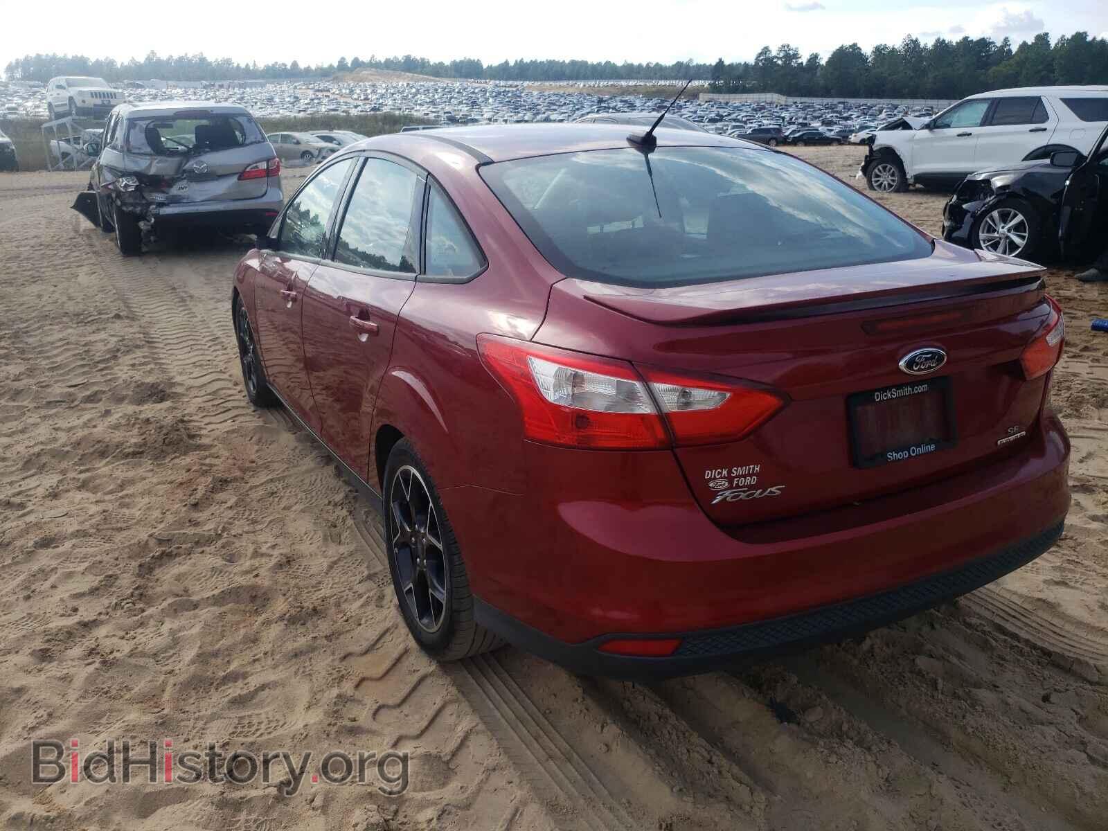 2014 FORD FOCUS - VIN: 1FADP3F2XEL268413 - Фото 3